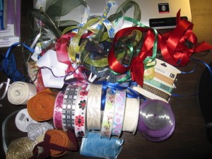 Ribbon a mess